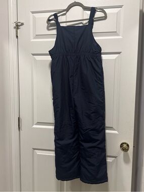 London Fog Navy Kids Snow Overalls